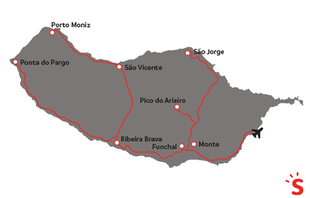 Fly & Drive Madeira - Bjergudflugt på Madeira - inklusiv billeje slide 2