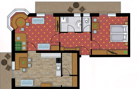 Lejligheder zum Holzknecht slide 4